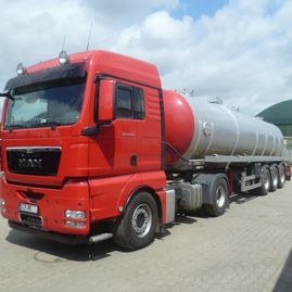 LKW der Firma GF-Bio-Energie Hasetal GmbH - Transport